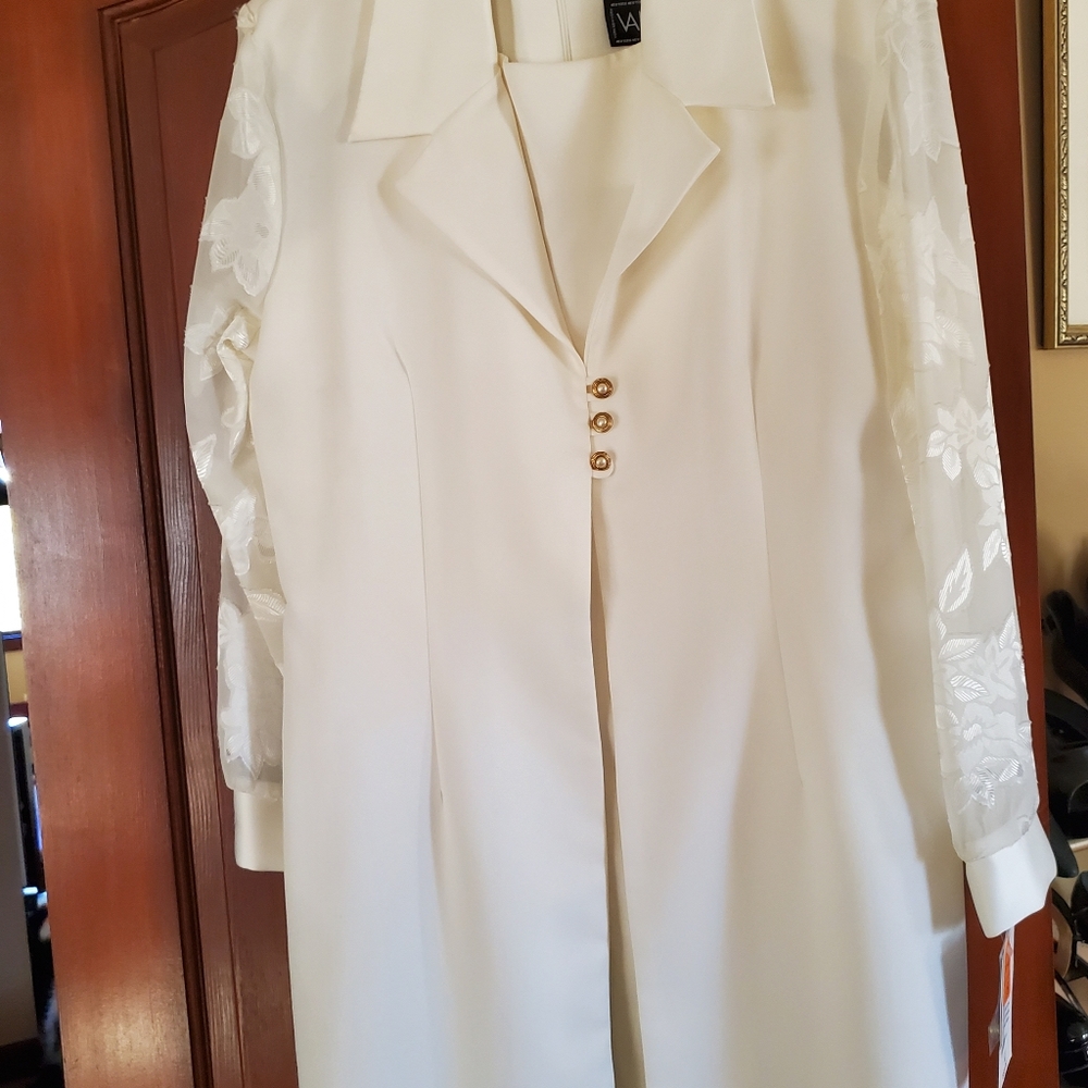 2 piece dress and jacket